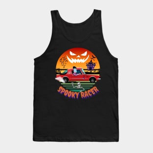 Spooky Racer Tank Top